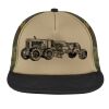 Flat Bill Snapback Trucker Cap Thumbnail