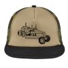 Flat Bill Snapback Trucker Cap Thumbnail