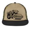 Flat Bill Snapback Trucker Cap Thumbnail