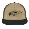 Flat Bill Snapback Trucker Cap Thumbnail