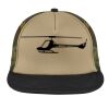 Flat Bill Snapback Trucker Cap Thumbnail