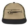 Flat Bill Snapback Trucker Cap Thumbnail