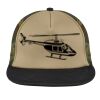 Flat Bill Snapback Trucker Cap Thumbnail