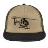 Flat Bill Snapback Trucker Cap Thumbnail