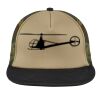 Flat Bill Snapback Trucker Cap Thumbnail