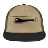 Flat Bill Snapback Trucker Cap Thumbnail