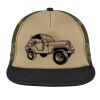 Flat Bill Snapback Trucker Cap Thumbnail