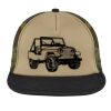 Flat Bill Snapback Trucker Cap Thumbnail