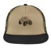 Flat Bill Snapback Trucker Cap Thumbnail