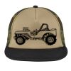 Flat Bill Snapback Trucker Cap Thumbnail