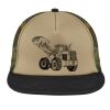 Flat Bill Snapback Trucker Cap Thumbnail