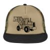 Flat Bill Snapback Trucker Cap Thumbnail