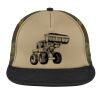 Flat Bill Snapback Trucker Cap Thumbnail