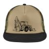 Flat Bill Snapback Trucker Cap Thumbnail