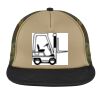 Flat Bill Snapback Trucker Cap Thumbnail