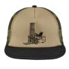 Flat Bill Snapback Trucker Cap Thumbnail