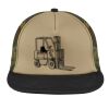 Flat Bill Snapback Trucker Cap Thumbnail