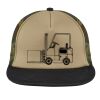 Flat Bill Snapback Trucker Cap Thumbnail