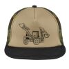 Flat Bill Snapback Trucker Cap Thumbnail