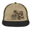 Flat Bill Snapback Trucker Cap Thumbnail