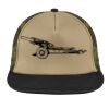 Flat Bill Snapback Trucker Cap Thumbnail