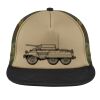 Flat Bill Snapback Trucker Cap Thumbnail