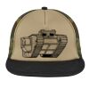 Flat Bill Snapback Trucker Cap Thumbnail