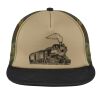 Flat Bill Snapback Trucker Cap Thumbnail