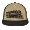 Flat Bill Snapback Trucker Cap Thumbnail