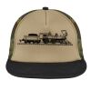 Flat Bill Snapback Trucker Cap Thumbnail