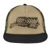 Flat Bill Snapback Trucker Cap Thumbnail