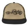 Flat Bill Snapback Trucker Cap Thumbnail