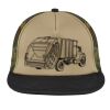 Flat Bill Snapback Trucker Cap Thumbnail