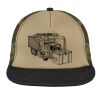 Flat Bill Snapback Trucker Cap Thumbnail