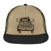 Flat Bill Snapback Trucker Cap Thumbnail