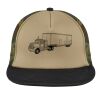 Flat Bill Snapback Trucker Cap Thumbnail