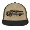 Flat Bill Snapback Trucker Cap Thumbnail