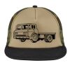 Flat Bill Snapback Trucker Cap Thumbnail