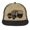 Flat Bill Snapback Trucker Cap Thumbnail