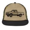 Flat Bill Snapback Trucker Cap Thumbnail