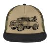 Flat Bill Snapback Trucker Cap Thumbnail