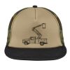 Flat Bill Snapback Trucker Cap Thumbnail