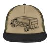 Flat Bill Snapback Trucker Cap Thumbnail